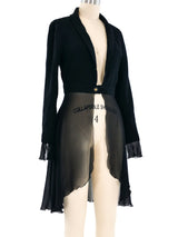 Chanel Chiffon Tails Jacket Jacket arcadeshops.com