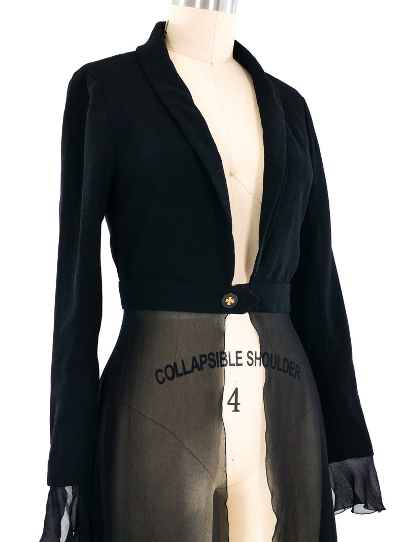 Chanel Chiffon Tails Jacket Jacket arcadeshops.com