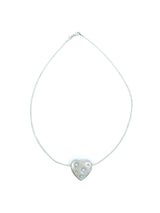 Yves Saint Laurent Heart Pendant Necklace Accessory arcadeshops.com