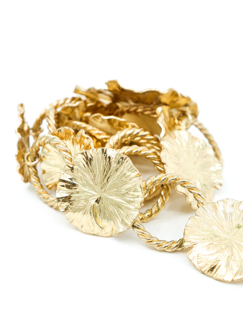 Yves Saint Laurent Petal Chainlink Belt Accessory arcadeshops.com