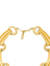 Yves Saint Laurent Segmented Collar Necklace Accessory arcadeshops.com