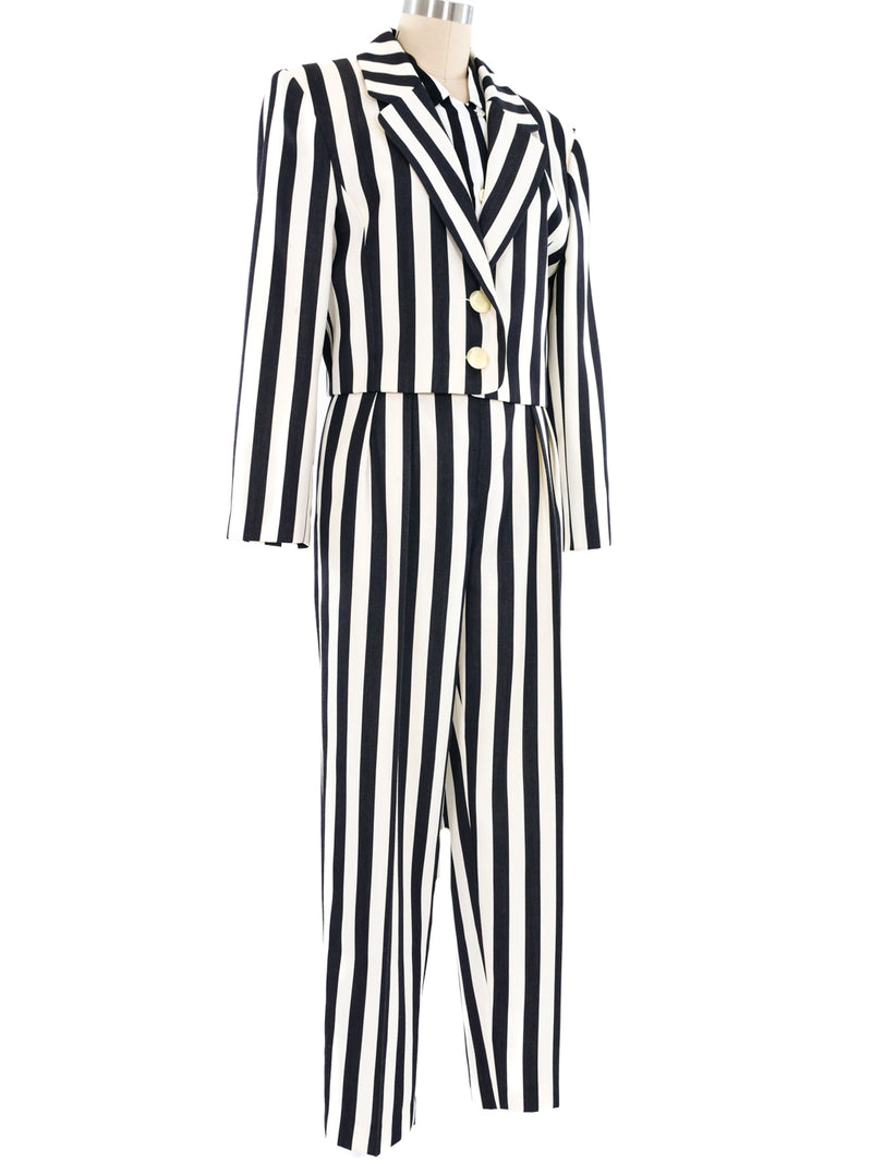 Mondi Striped 3 Piece Suit Suit arcadeshops.com