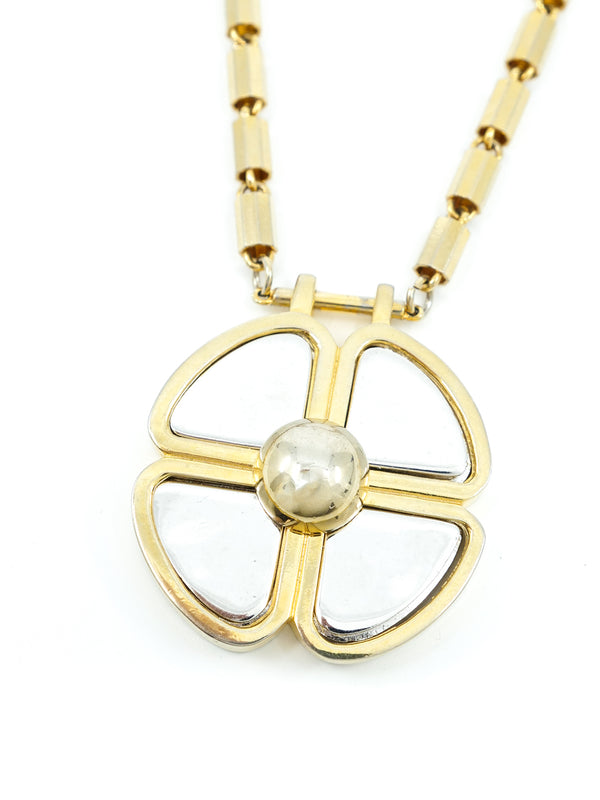 Lanvin Clover Pendant Necklace Jewelry arcadeshops.com