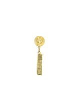 Moschino Goldtone Comb Earrings Jewelry arcadeshops.com