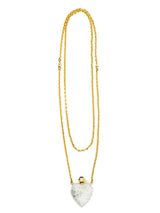 Judith Leiber Layered Heart Pendant Necklace Jewelry arcadeshops.com