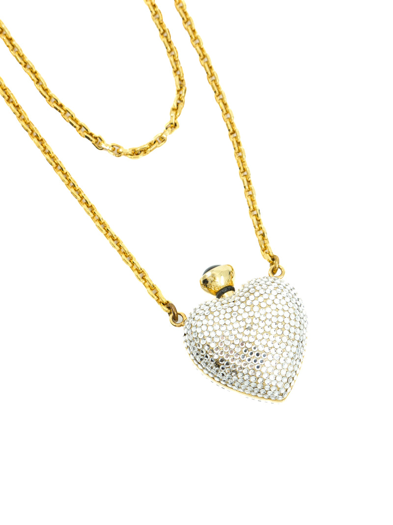 Judith Leiber Layered Heart Pendant Necklace Jewelry arcadeshops.com