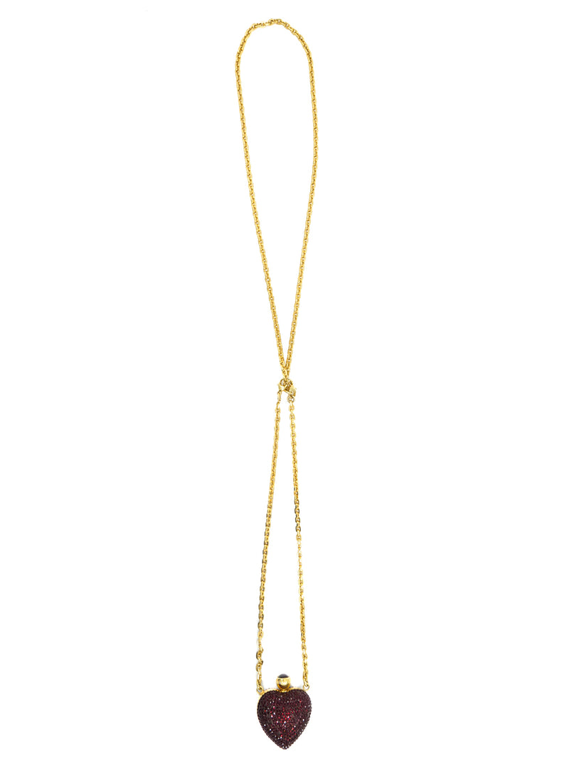Judith Leiber Layered Heart Pendant Necklace Jewelry arcadeshops.com
