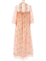 Floral Printed Chiffon Maxi Dress Dress arcadeshops.com