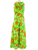 Lilly Pulitzer Hooded Floral Playsuit Jumpsuit arcadeshops.com