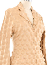 Issey Miyake Tan Bubblewrap Jacket Jacket arcadeshops.com