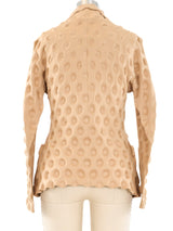 Issey Miyake Tan Bubblewrap Jacket Jacket arcadeshops.com