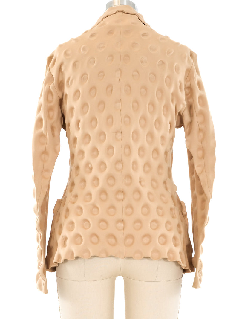 Issey Miyake Tan Bubblewrap Jacket Jacket arcadeshops.com