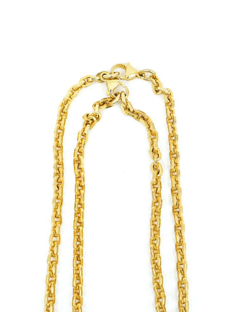 Judith Leiber Layered Heart Pendant Necklace Jewelry arcadeshops.com
