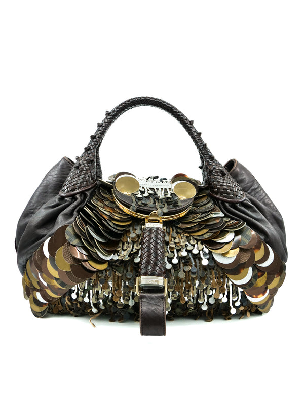 Fendi Pailette Fringed Spy Bag Accessory arcadeshops.com