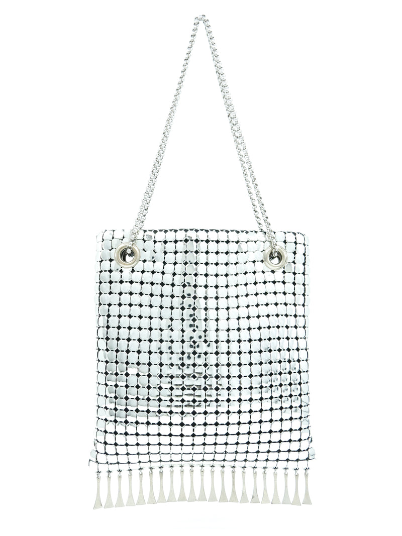 Whiting and Davis Metal Mesh Fringed Bag Accessory arcadeshops.com