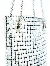 Whiting and Davis Metal Mesh Fringed Bag Accessory arcadeshops.com