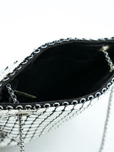 Whiting and Davis Metal Mesh Fringed Bag Accessory arcadeshops.com