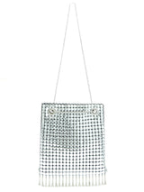 Whiting and Davis Metal Mesh Fringed Bag Accessory arcadeshops.com