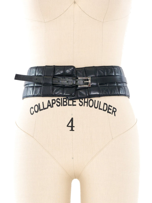 Chanel Quilted Leather Belt Accessory arcadeshops.com