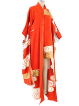 Swirl Patterned Kimono Jacket arcadeshops.com