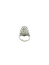 Modernist Sterling Silver and Agate Ring Jewelry arcadeshops.com