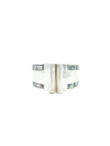 Abalone Inlay Clamper Cuff Jewelry arcadeshops.com