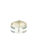 Abalone Inlay Clamper Cuff Jewelry arcadeshops.com