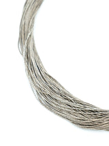 Multi Strand Sterling Necklace Jewelry arcadeshops.com