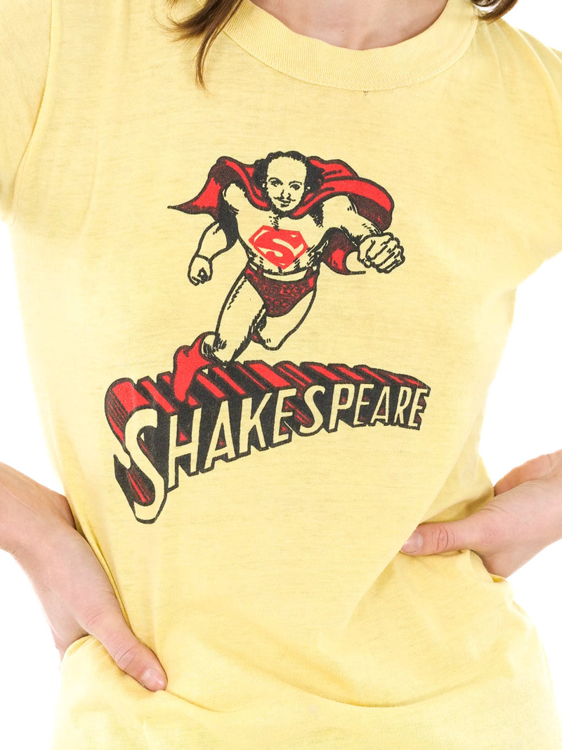 Superhero Shakespeare Graphic Tee T-SHIRT arcadeshops.com