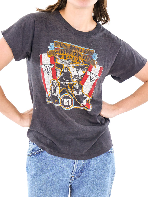 Van Halen 1981 Tour Tee T-SHIRT arcadeshops.com