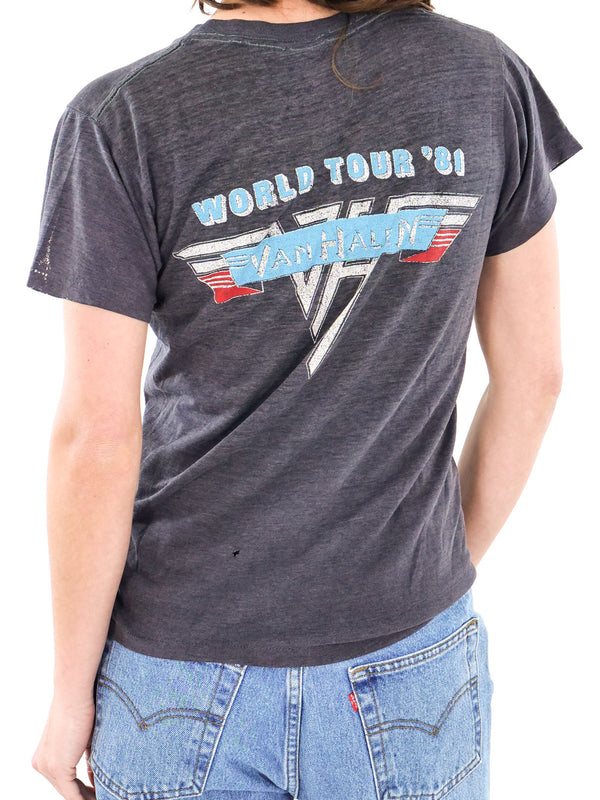 Van Halen 1981 Tour Tee T-SHIRT arcadeshops.com