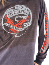 Harley Davidson Long Sleeve Tee T-SHIRT arcadeshops.com