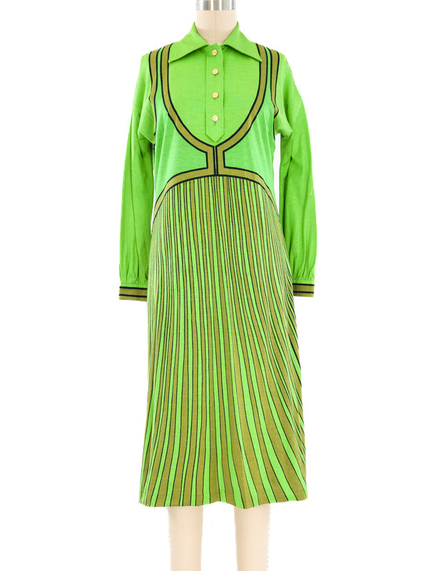 Roberta di Camerino Trompe L'oeil Printed Dress Dress arcadeshops.com