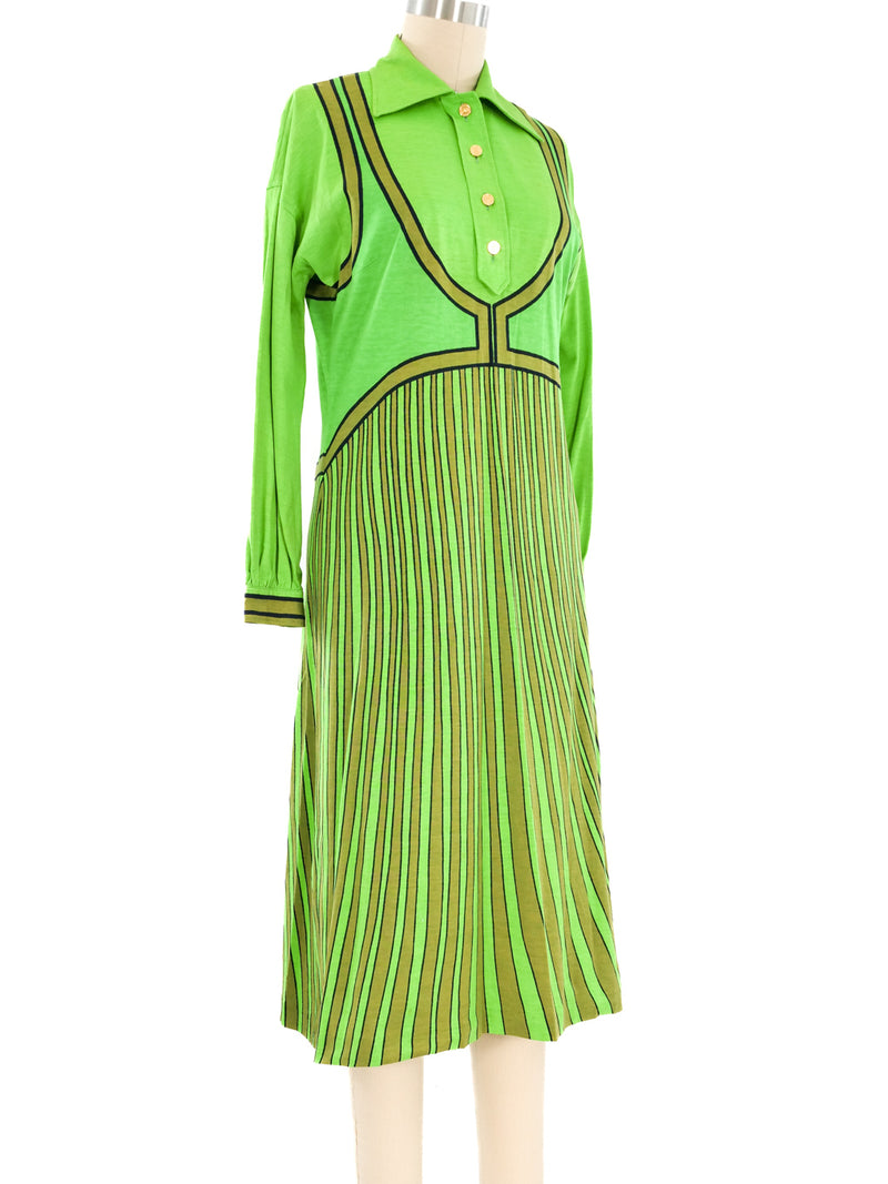 Roberta di Camerino Trompe L'oeil Printed Dress Dress arcadeshops.com