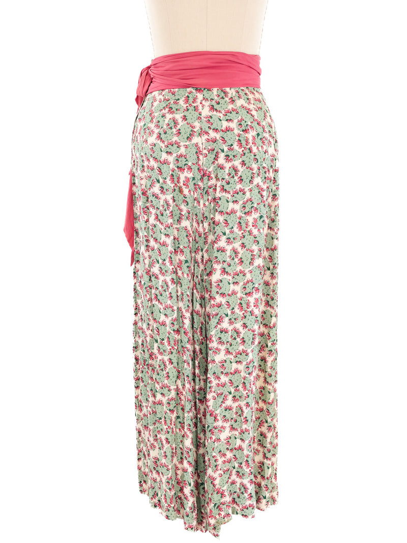 Prickly Pear Printed Palazzo Pants Bottom arcadeshops.com