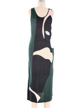 Nina Ricci Silhouette Printed Tank Dress Dress arcadeshops.com