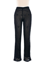 Gianfranco Ferre Lace Pants Bottom arcadeshops.com