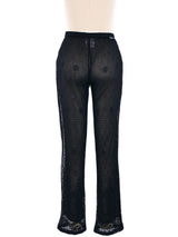 Gianfranco Ferre Lace Pants Bottom arcadeshops.com
