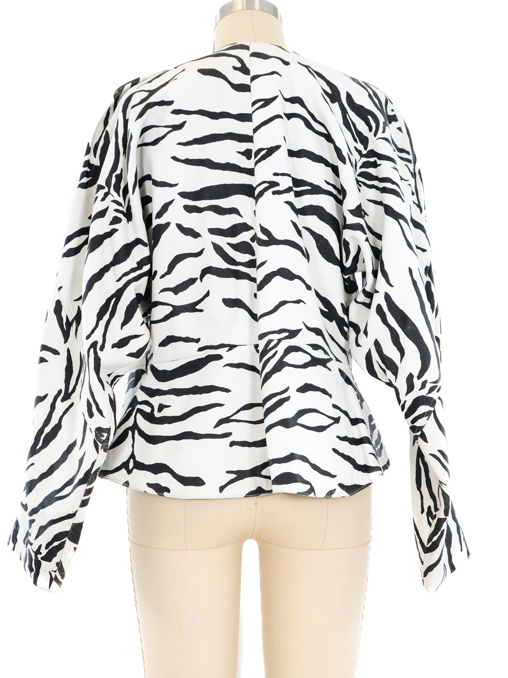 Tiger-print pile jacket - Orange/Tiger print| H&M CN