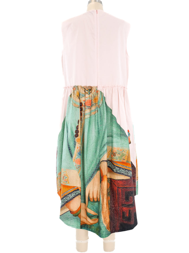 Simone Rocha Portrait Printed Tent Dress Dress arcadeshops.com