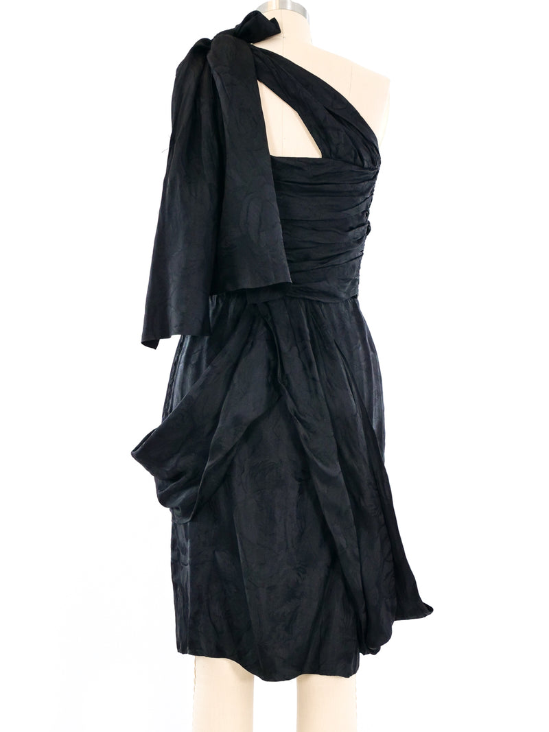 Lanvin One Shoulder Draped Cocktail Dress Dress arcadeshops.com