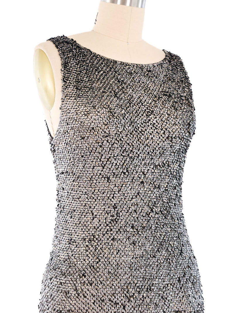 Donna Karan Metal Beaded Tank Top Top arcadeshops.com