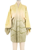 Green Shibori Haori Kimono Jacket arcadeshops.com