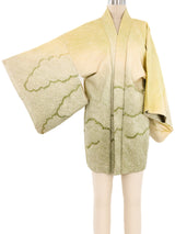 Green Shibori Haori Kimono Jacket arcadeshops.com