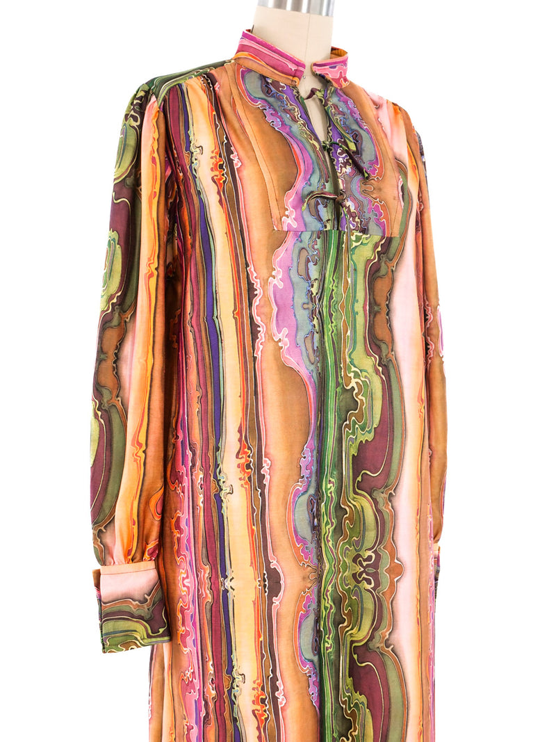 Rainbow Graphic Printed Caftan Dress arcadeshops.com