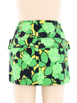 Dolce and Gabbana Floral Mini Skirt Bottom arcadeshops.com