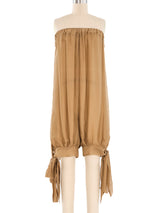 Stella McCartney Silk Romper Jumpsuit arcadeshops.com