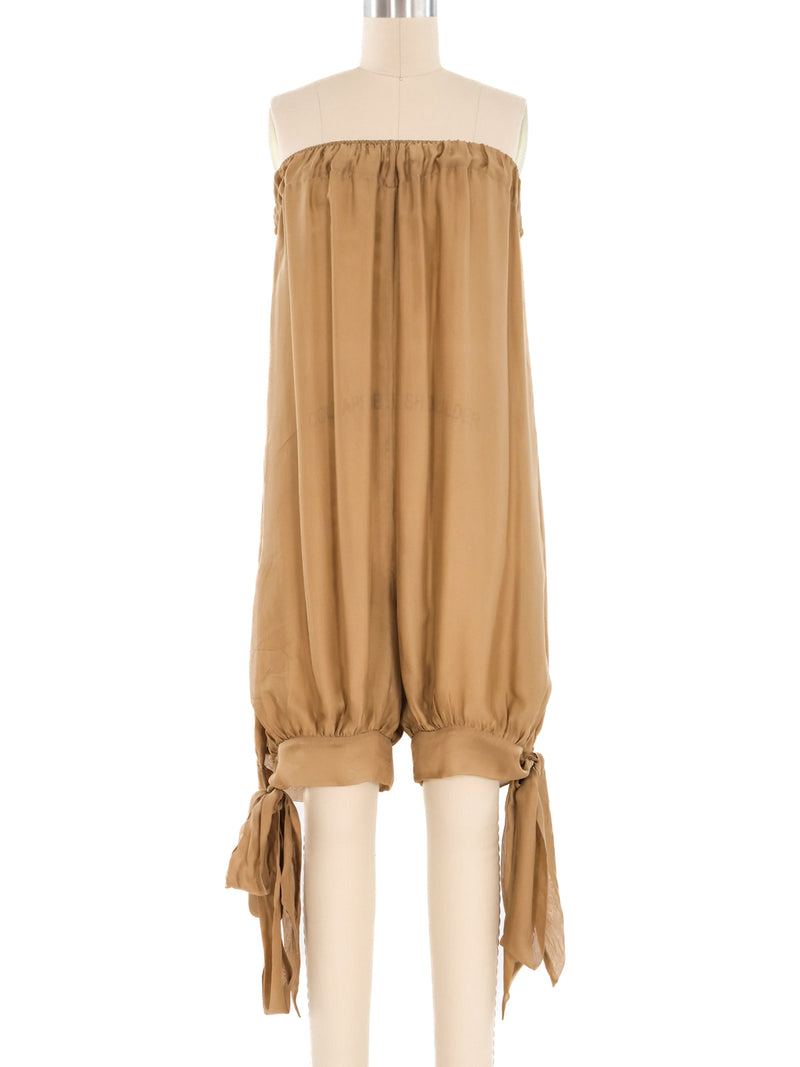 Stella McCartney Silk Romper Jumpsuit arcadeshops.com