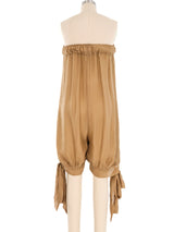 Stella McCartney Silk Romper Jumpsuit arcadeshops.com