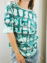 Hermes Equestrian Printed Tee T-shirt arcadeshops.com